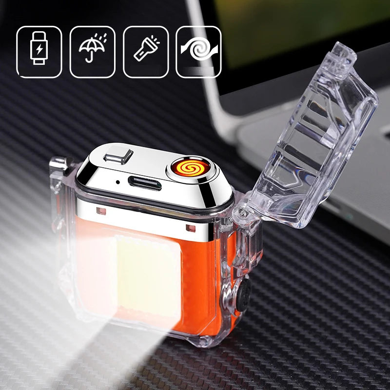 LightMe™  Multifunctional Rechargeable Windproof USB Lighter